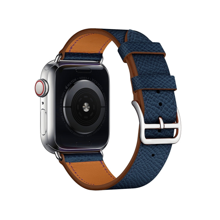 Lisslune | For Apple Watch 3 / 2 / 1 Generation 42mm Universal Leather Crossband (Dark Blue)