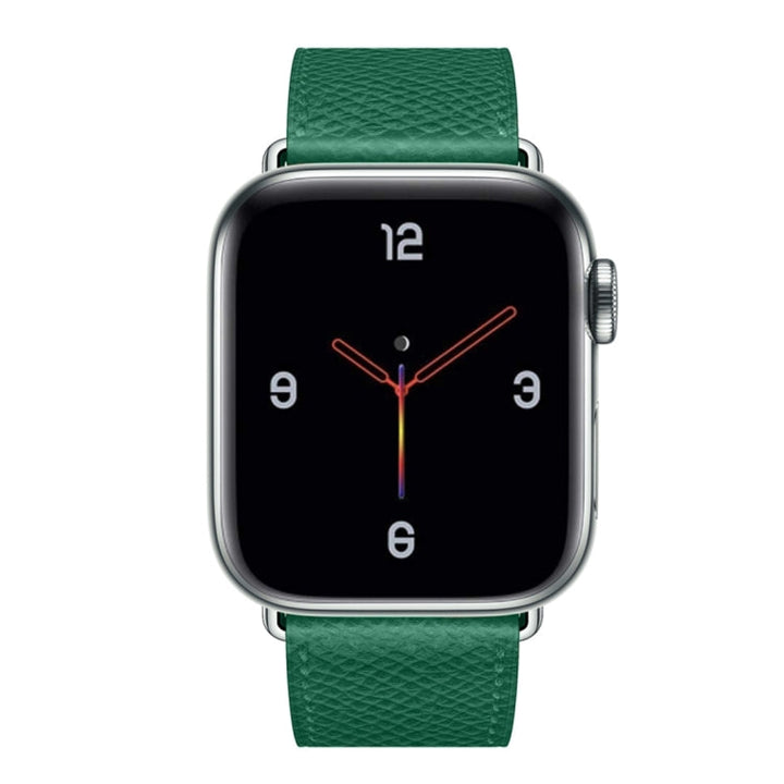 Lisslune | For Apple Watch 3 / 2 / 1 Generation 38mm Universal Leather Cross Band (Green)