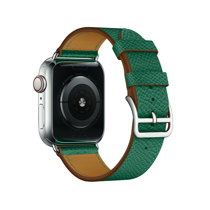 Lisslune | For Apple Watch 3 / 2 / 1 Generation 38mm Universal Leather Cross Band (Green)