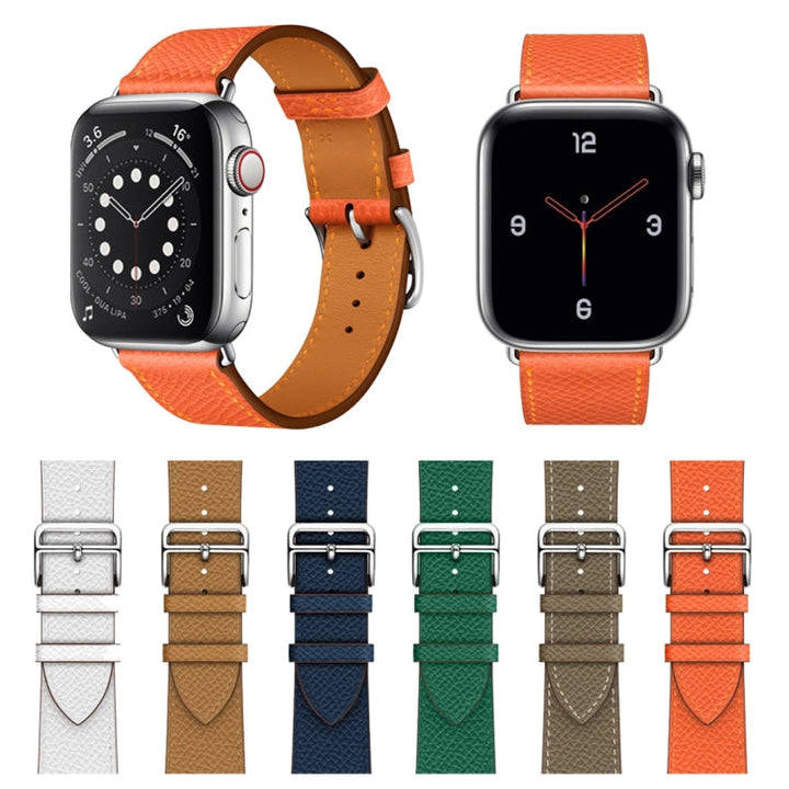Lisslune | For Apple Watch 3 / 2 / 1 Generation 38mm Universal Leather Crossband (Gray)