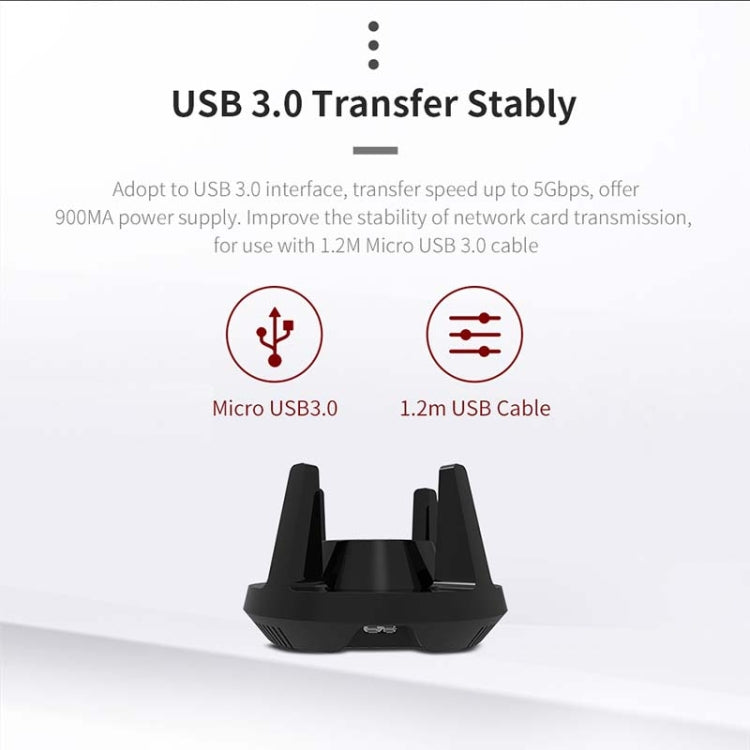 Lisslune | Comfast CF-958AC High Performance PA Wifi Adapter 1900Mbps Gigabit E-Sport Network Card 2.4Ghz+5.8Ghz USB 3.0 PC Lan Dongle Receiver