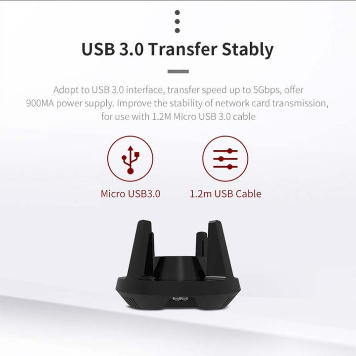 Lisslune | Comfast CF-958AC High Performance PA Wifi Adapter 1900Mbps Gigabit E-Sport Network Card 2.4Ghz+5.8Ghz USB 3.0 PC Lan Dongle Receiver