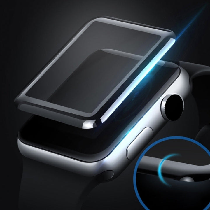 Lisslune | For Apple Watch Series 5 / 4 44mm 2 pieces Mocolo 0.33mm 9H 3D rounded edge tempered glass protection film