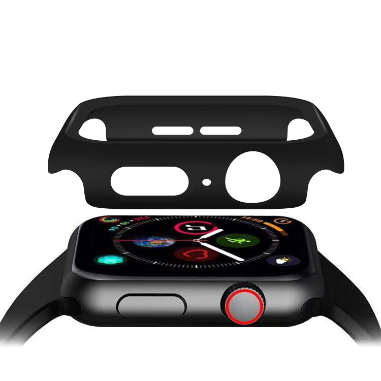Lisslune | ENKAY Hat-prince full protection PC case + tempered glass protection for Apple Watch Series 5 / 4 44mm (Black)