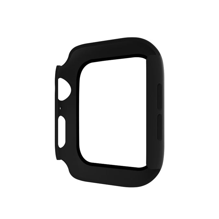 Lisslune | ENKAY Hat-Prince Full Protection PC Case + Tempered Glass Protector for Apple Watch Series 5 / 4 40mm (Black)