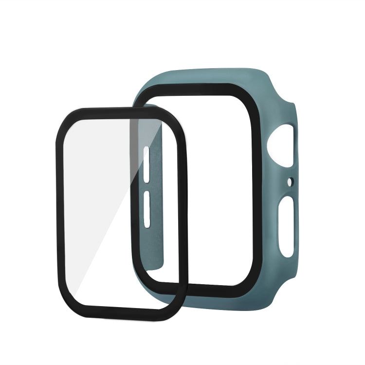 Lisslune | ENKAY Hat-prince Full Protection PC Case + Tempered Glass Protection for Apple Watch Series 5 / 4 40mm (Green)