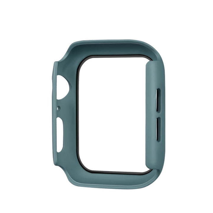 Lisslune | ENKAY Hat-prince Full Protection PC Case + Tempered Glass Protection for Apple Watch Series 5 / 4 40mm (Green)
