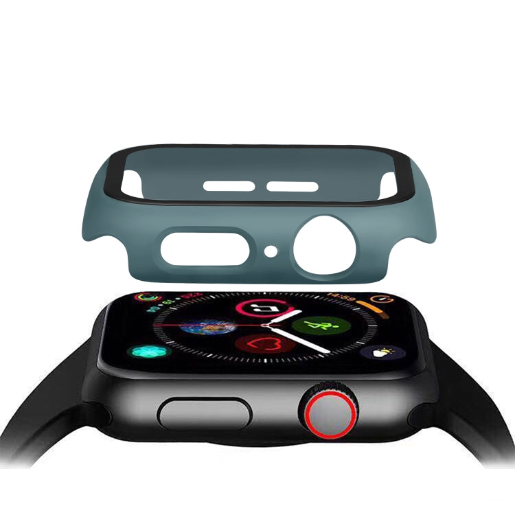Lisslune | ENKAY Hat-prince Full Protection PC Case + Tempered Glass Protection for Apple Watch Series 5 / 4 40mm (Green)