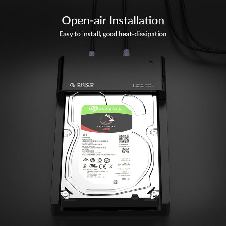 Lisslune | ORICO 6518C3-G2 2.5 / 3.5 inch Type-C Hard Drive Dock