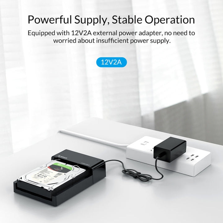 Lisslune | ORICO 6518C3-G2 2.5 / 3.5 inch Type-C Hard Drive Dock