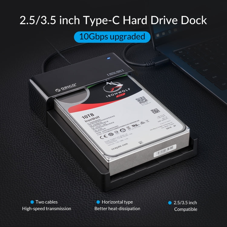 Lisslune | ORICO 6518C3-G2 2.5 / 3.5 inch Type-C Hard Drive Dock