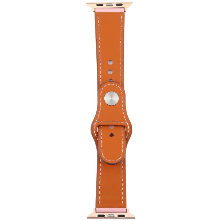 Lisslune | For Apple Watch 3 / 2 / 1 Generation 42mm Universal Buckle Leather Strap (Pink)