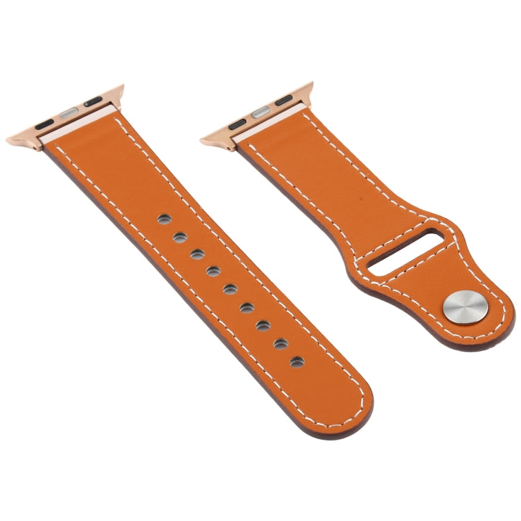 Lisslune | For Apple Watch 3 / 2 / 1 Generation 42mm Universal Buckle Leather Strap (Ivory White)