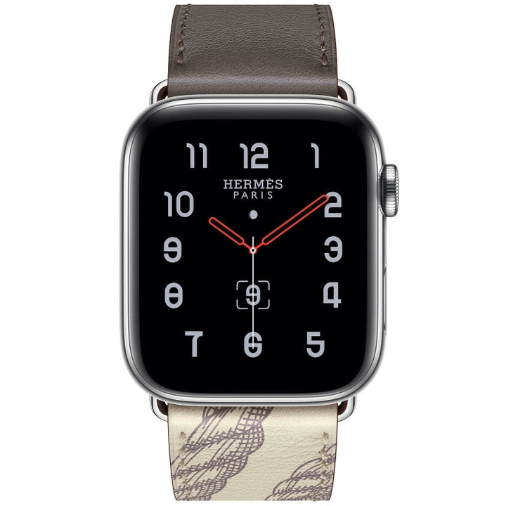 Lisslune | For Apple Watch 3 / 2 / 1 Generation 38mm Universal Screen Print Psingle-ring Band (Gray)