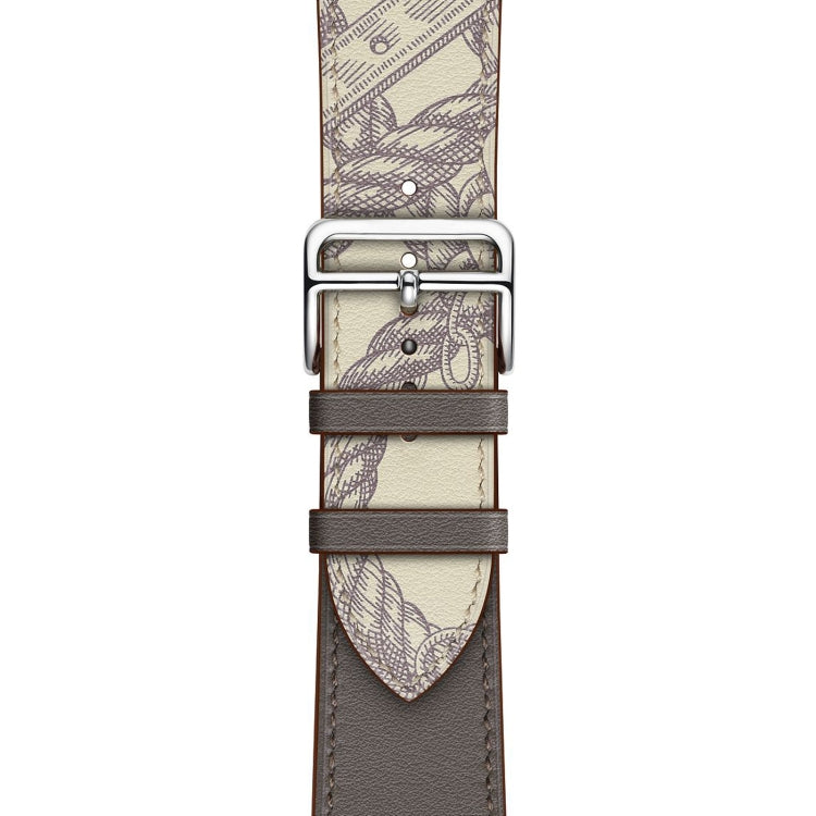 Lisslune | For Apple Watch 3 / 2 / 1 Generation 38mm Universal Screen Print Psingle-ring Watch Strap (Red)