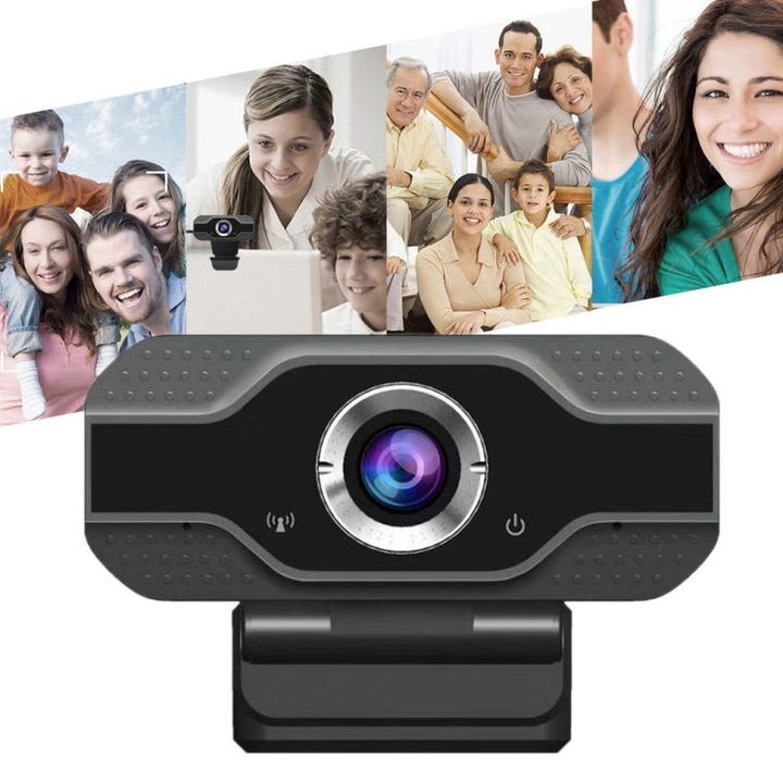 Lisslune | HD 1080P Webcam with Integrated Microphone Smart Webcam USB Streaming Beauty Live Camera for Computer Android TV
