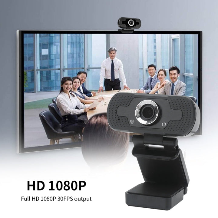 Lisslune | Full HD 1080P Webcam with noise-cancelling microphone Skype streaming live camera for computer Android TV