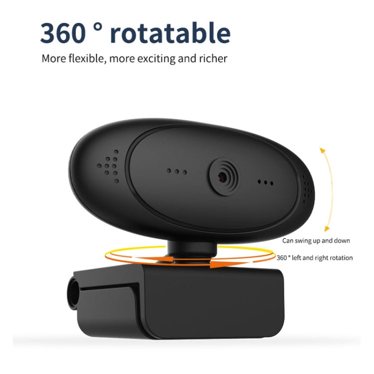Lisslune | Full HD 1080P Webcam with integrated microphone Smart Webcam USB Streaming Live Camera with noise reduction