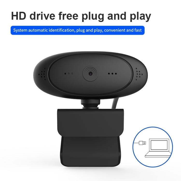 Lisslune | Full HD 1080P Webcam with integrated microphone Smart Webcam USB Streaming Live Camera with noise reduction
