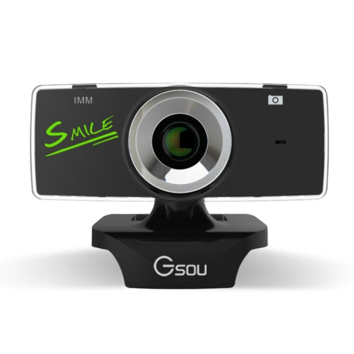 Lisslune | Gsou B18S HD Webcam with built-in microphone Smart webcam USB streaming live camera with noise cancellation