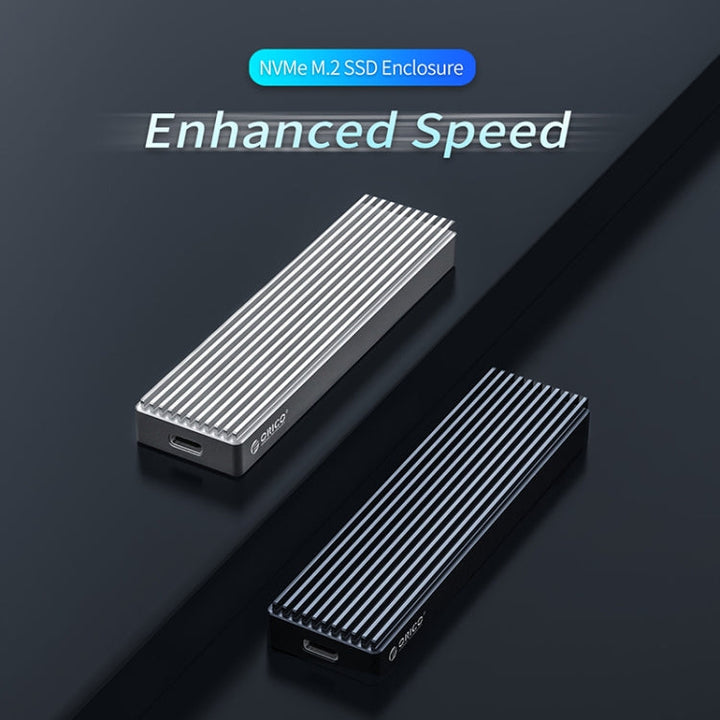 Lisslune | ORICO M2PJ NVME M.2 SSD enclosure (Silver)