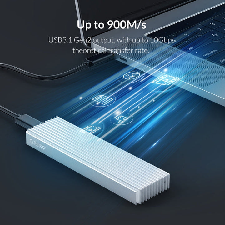 Lisslune | ORICO M2PJ NVME M.2 SSD Case (Black)