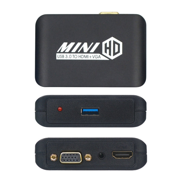 Lisslune | USB3.0 TO HDMI+VGA Adapter
