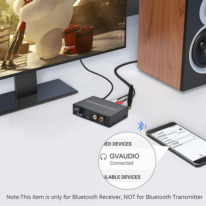 Lisslune | Digital to Analog & Bluetooth Receiver