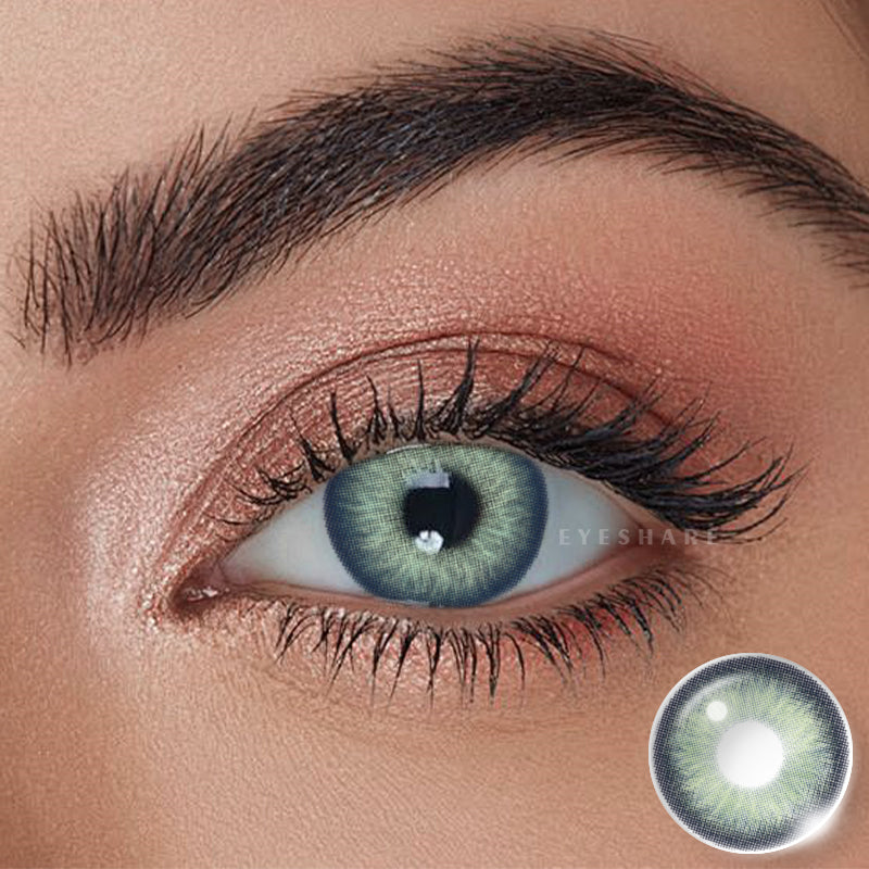 Lisslune Sydney Green 14.5mm 1 Pair | 1 Year