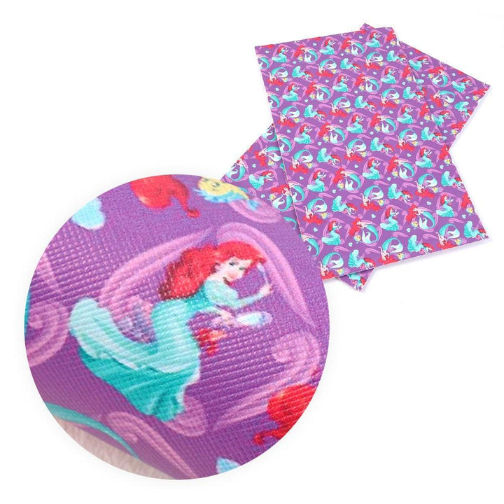 Lisslune | Snow White High-Quality PVC Leather Craft Sheets for Creative DIY Projects