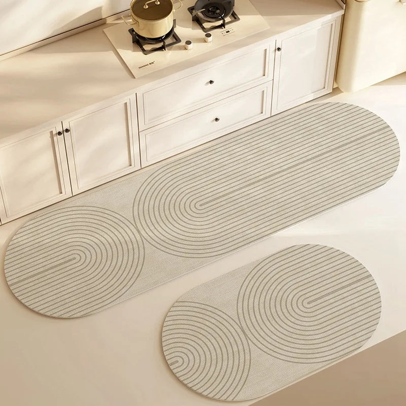 Lisslune | Non-slip Rug SoftGrip – Absorbent Washable Carpet for Every Room