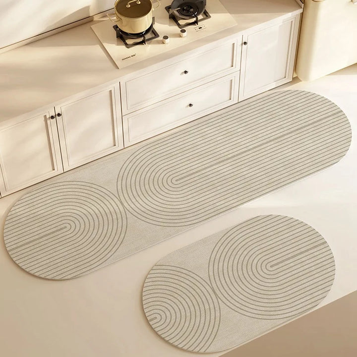 Lisslune | SafeStyle Non-Slip Mat for Home – Modern Design & Washable Artificial Leather