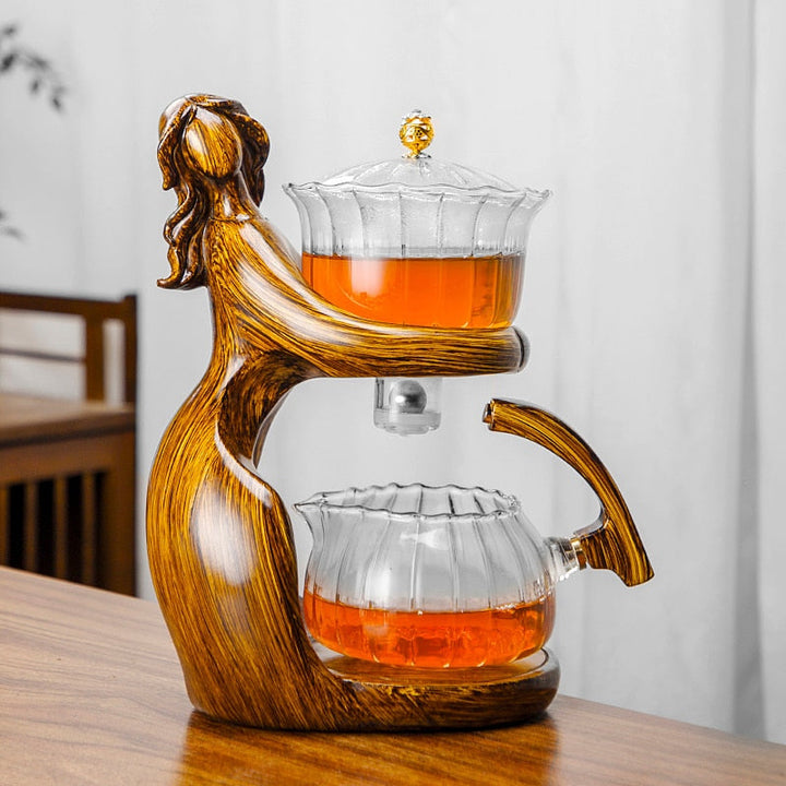 Lisslune | Dreamy Mermaid Wooden Teapot