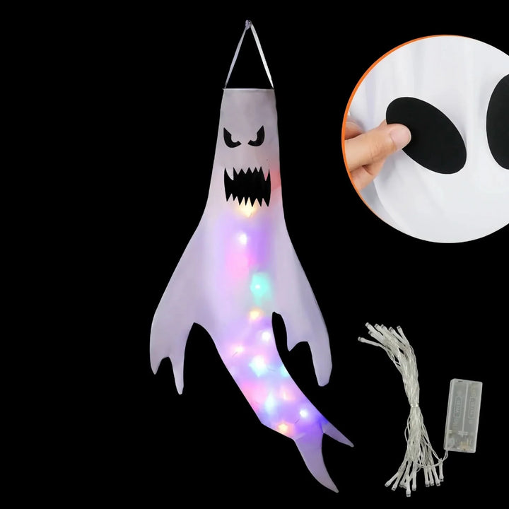 Lisslune | Halloween Hanging Ghost Lights – LED Outdoor Decor