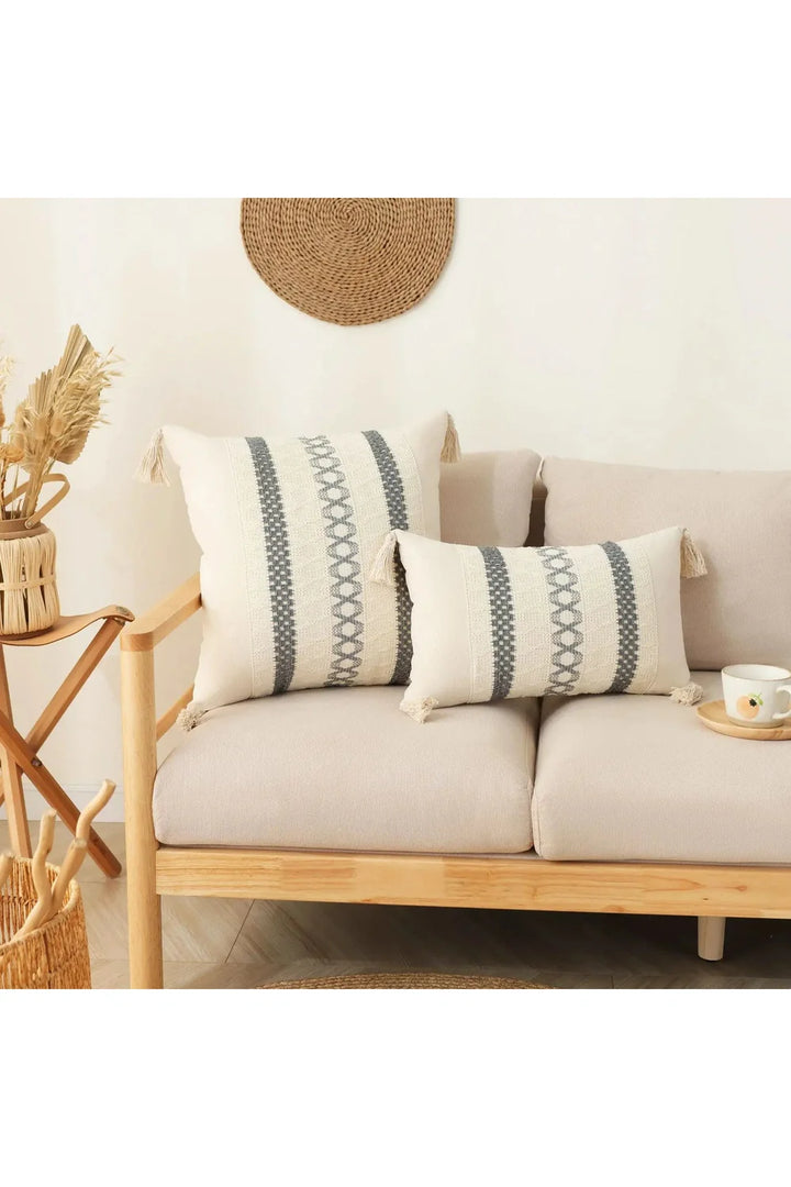 Lisslune | Crochet Tassel Cushion Cover