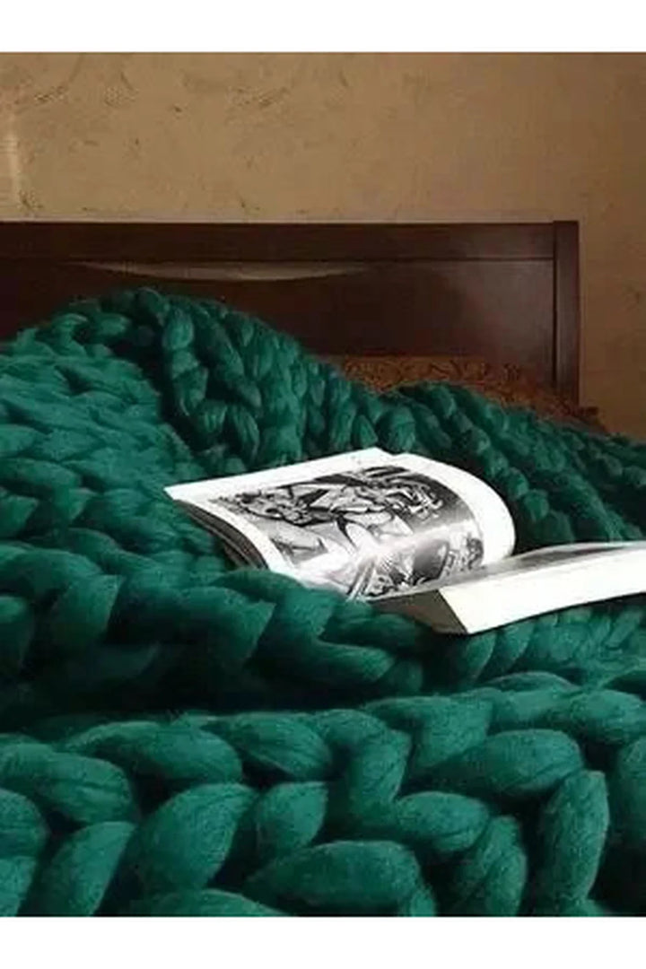Lisslune | Chunky Knit Blanket