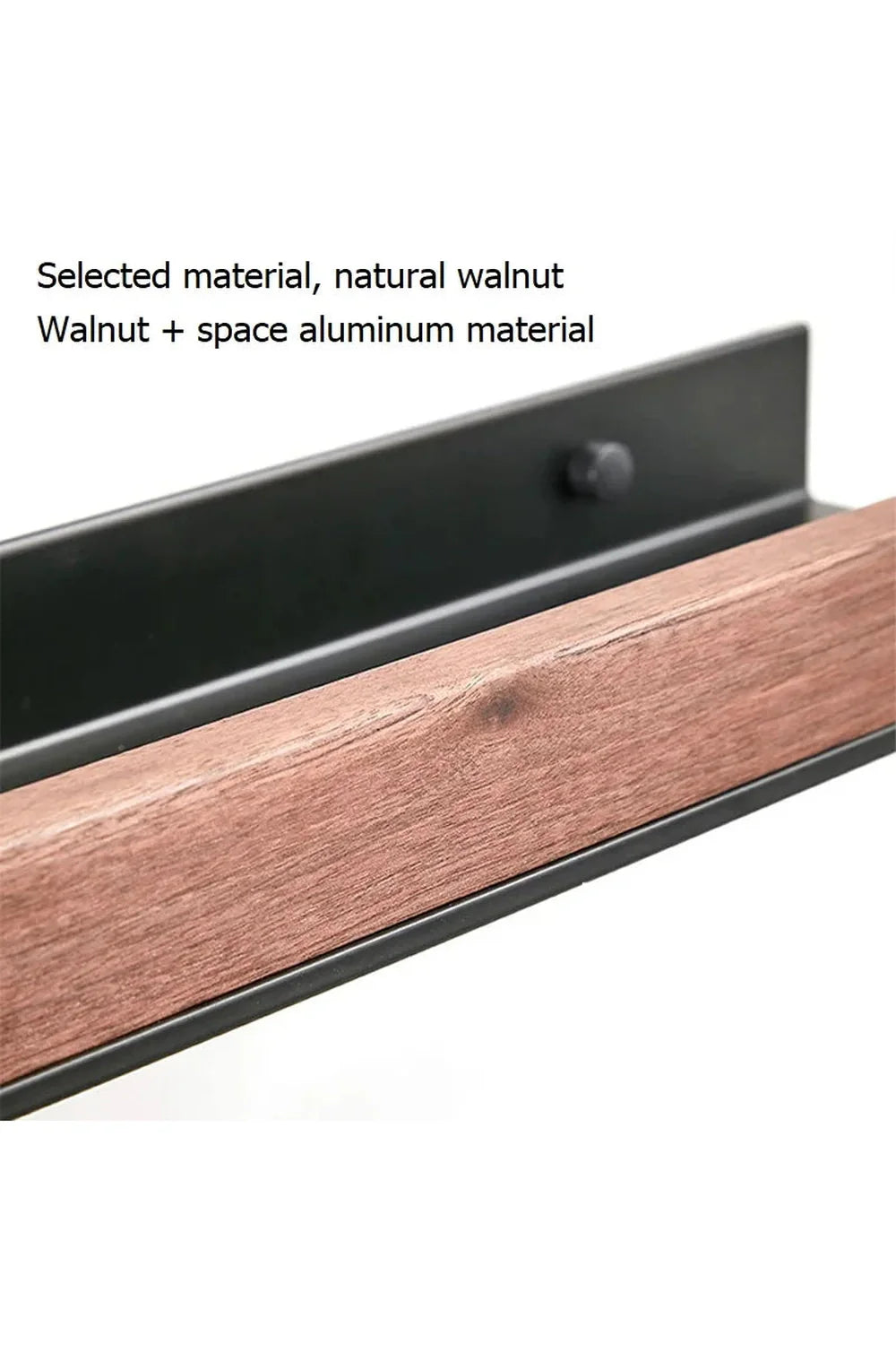 Lisslune | Wood Accent Wall Shelf