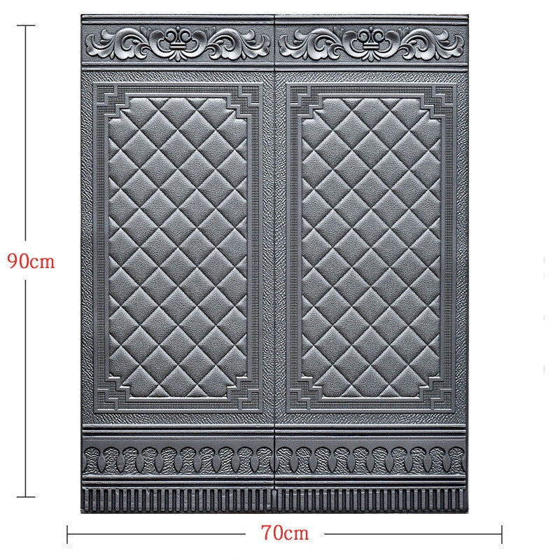 Lisslune | 3D Self-Adhesive Antique Accent Wall Sticker