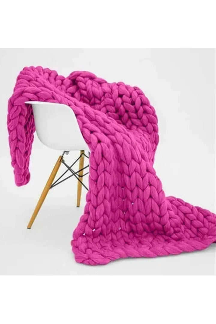 Lisslune | Chunky Knit Blanket