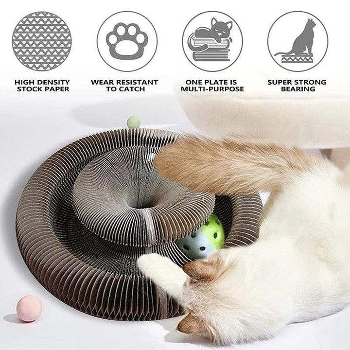 Lisslune | Cat's Claw Interactive Scratch & Climb Playset