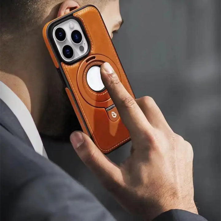 Lisslune | Magnetic iPhone case with invisible ring holder