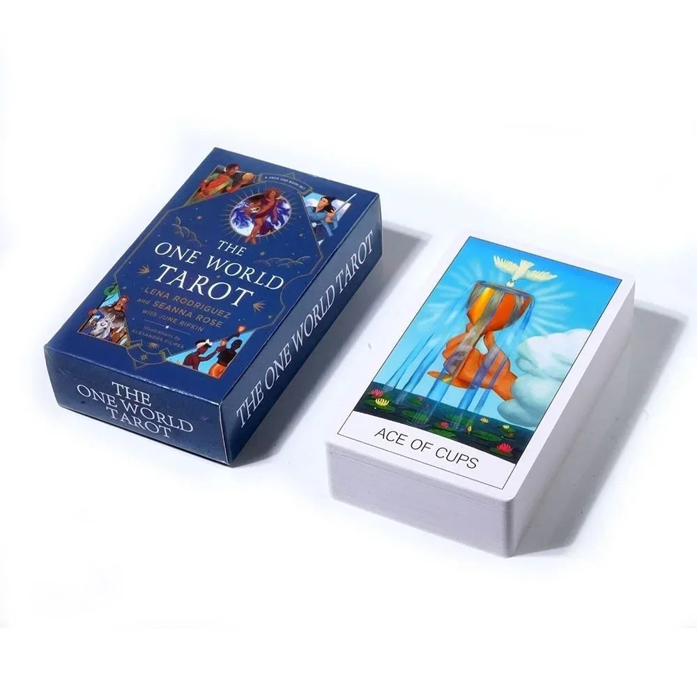 Rynx | The One World Tarot 78 Cards Tarot Deck Divination Game Divination Tools For All Skill Levels Board Games