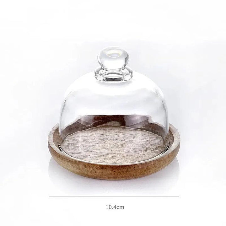 Lisslune | Stylish eco-friendly glass storage jars with acacia wood lids for chic kitchen organization