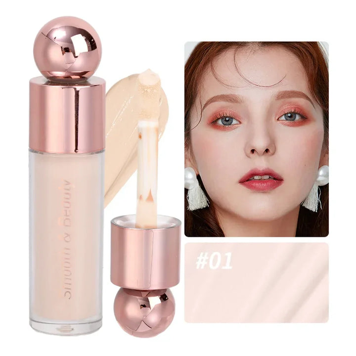 Rynx | High coverage liquid concealer Long-lasting moisture base Invisible pores Dark circles Freckles Face contour Blush Makeup