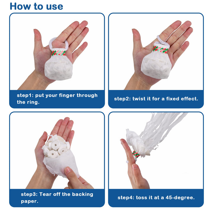 Lisslune | 10-pack No-Mess Streamer