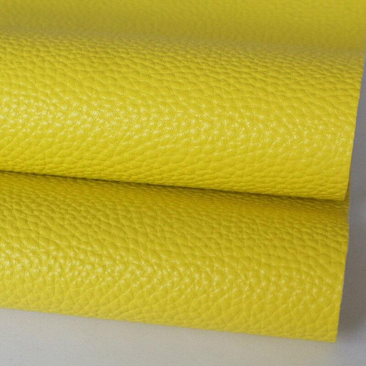 Lisslune | Elegant Lychee Pattern Vegan Leather Craft Sheet - A4 Size for Creative Projects