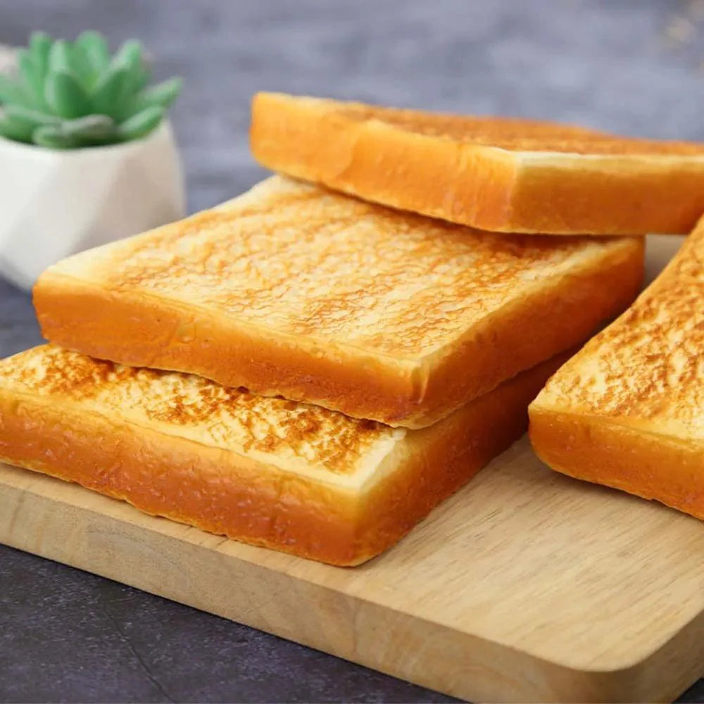 Lisslune | Lifelike Toast Bread Dough Donut Model - Perfect Synthetic Food for Bakery Displays and Kitchen Aesthetics