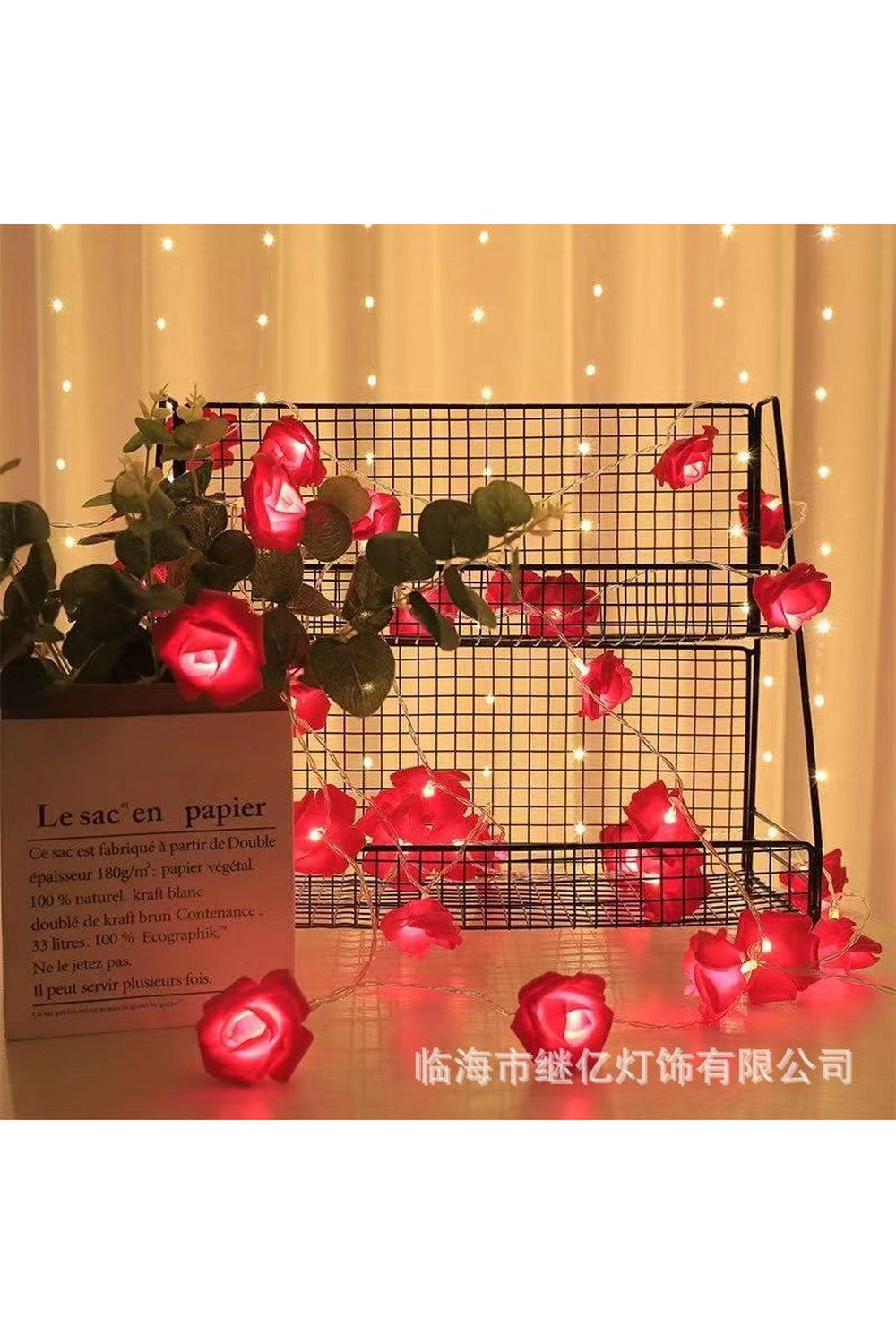 Lisslune | LED Rose Garland