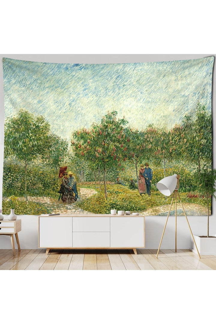 Lisslune | Gogh Landscape Rug