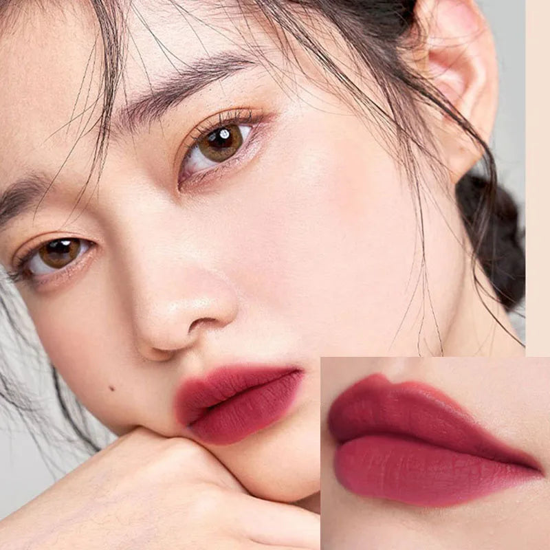 Rynx | 6 Colors Lip Mud Lipstick Velvet Matte Liquid Lipstick Waterproof Nude Lip Gloss Long-lasting Sexy Women Lip Tint Cosmetics